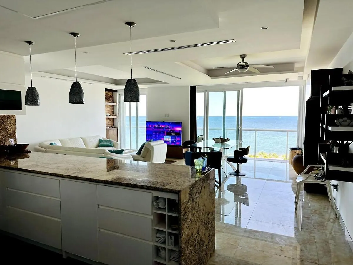Punta Me Luxury Apartment Beach Front & Ocean View In The Best Location Of Cancun Mexico