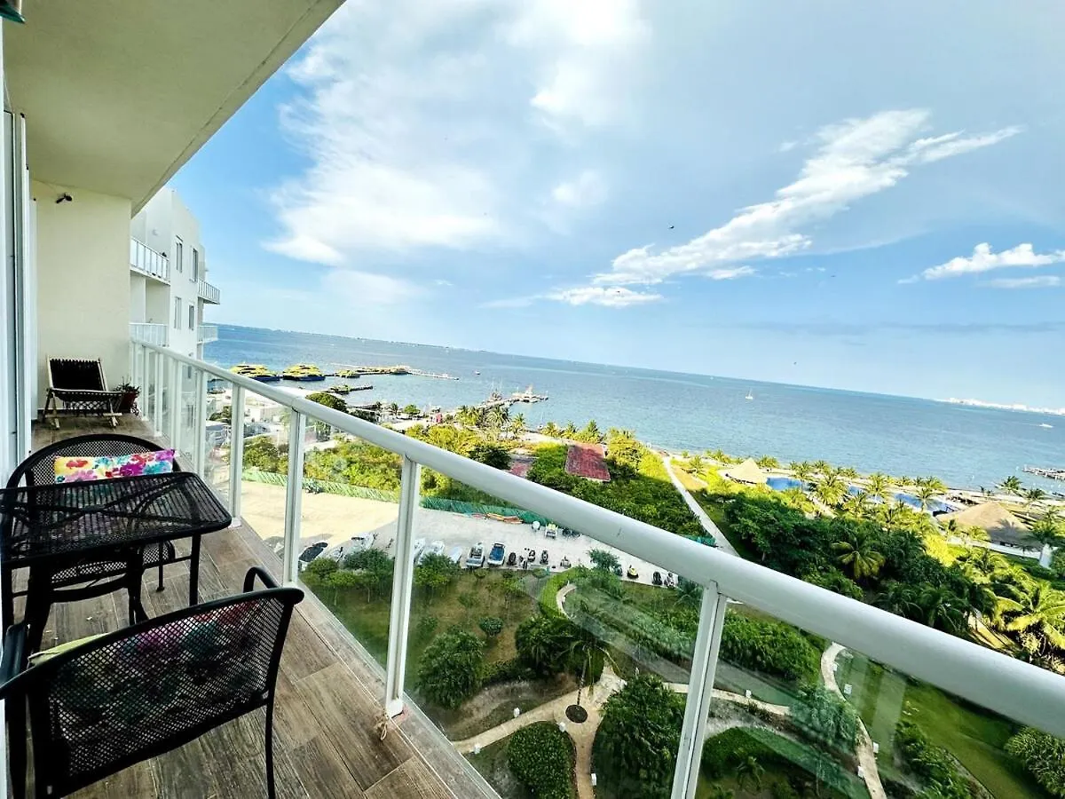 Punta Me Luxury Apartment Beach Front & Ocean View In The Best Location Of كانكون